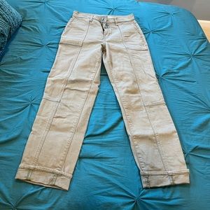 Old Navy high rise  green denim pants - 2